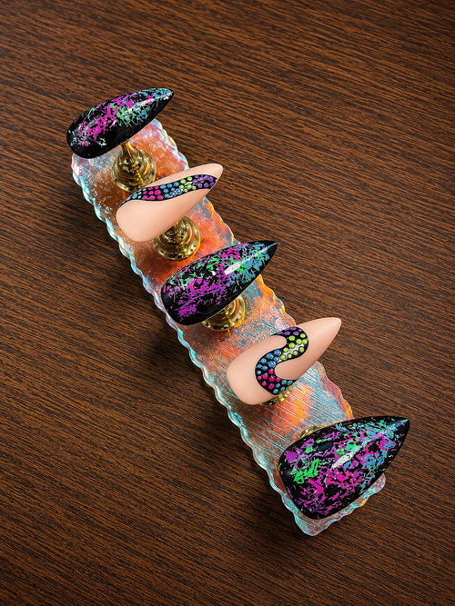 Chaos Theory | Handmade Press-On Nails