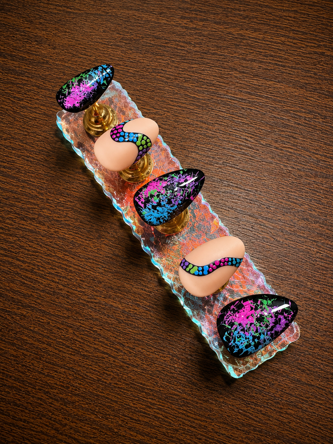 Chaos Theory | Handmade Press-On Nails