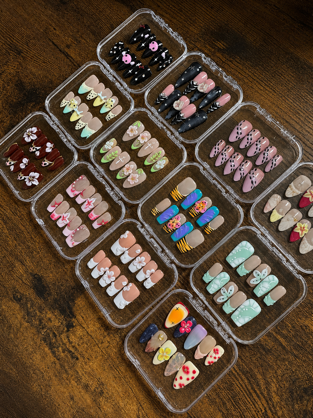 Hand Made Press-On Nails Small