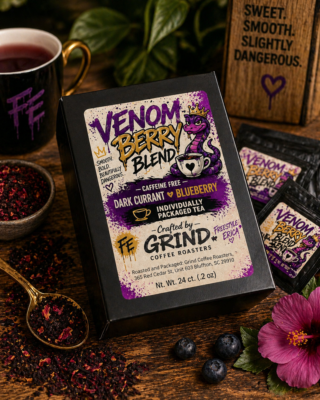 Venom Berry Blend - Caffeine Free Tea