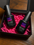 Velvet Venom™ Top Coat Duo | Glass Gloss + Matte Finish